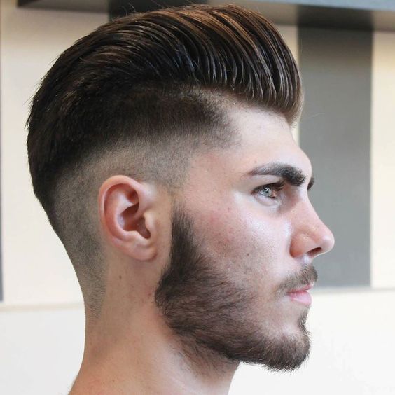 Penteados com gel 2024 cabelo curto masculino